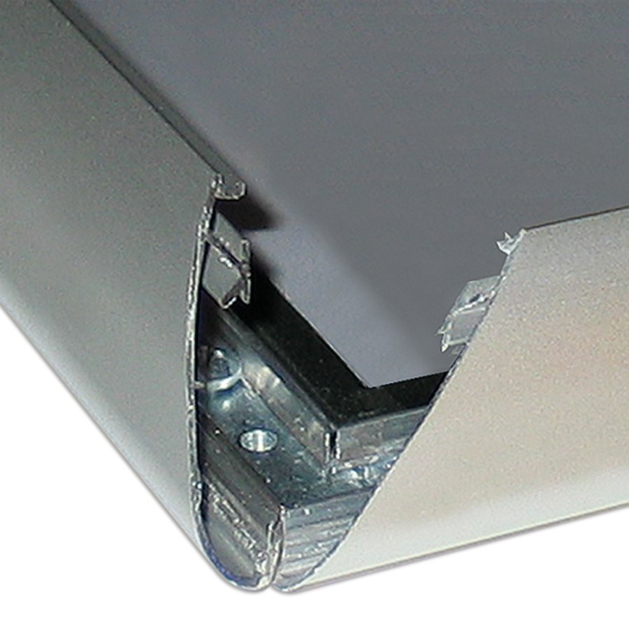 Alu snap frame Watersafe, 35 mm, 70 x 100, silver