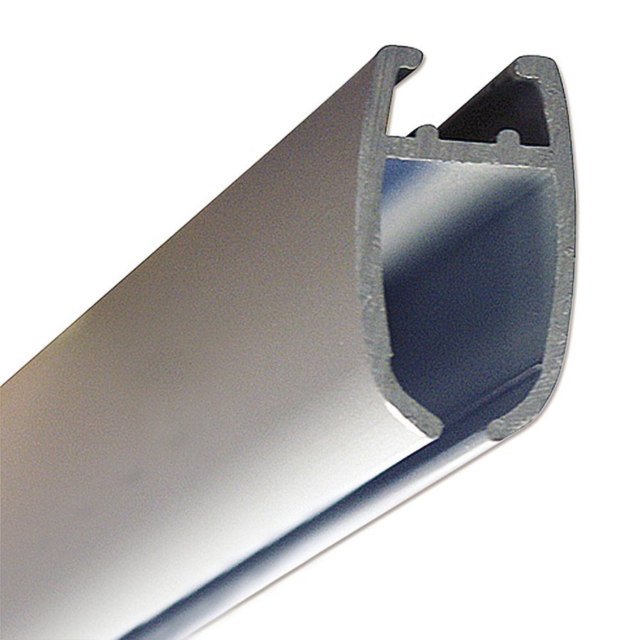 Poster Hanger Double profile, 20 mm, 3 metres, alu/silver