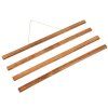 Wood Poster Hanger Magnetic, dark, 50 cm set #1