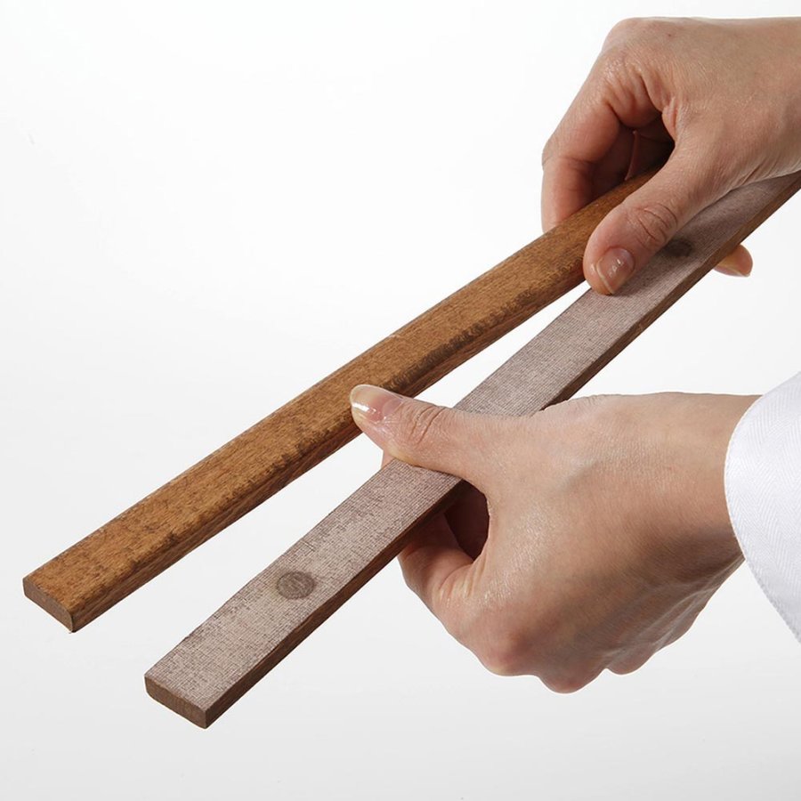 Wood Poster Hanger Magnetic, dark, 60 cm set