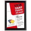 Opti snap frame, 25 mm, A3, black #9