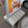 Heavy Outdoor Sign Concrete stand, alu/grey, 100 x 140 cm #7