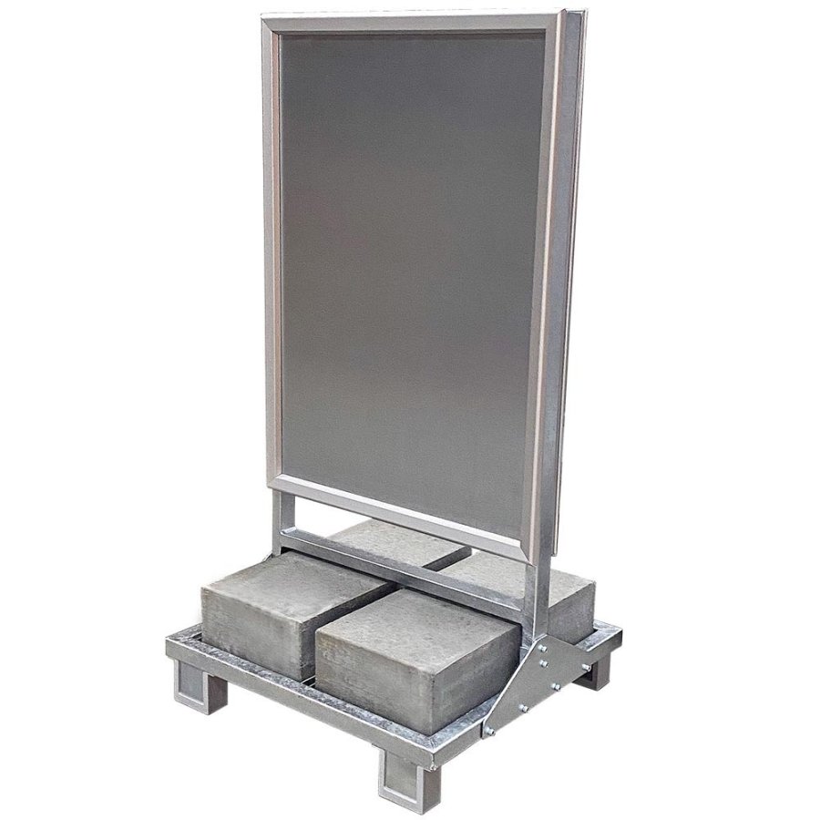 Heavy Outdoor Sign Concrete, 70x100 cm