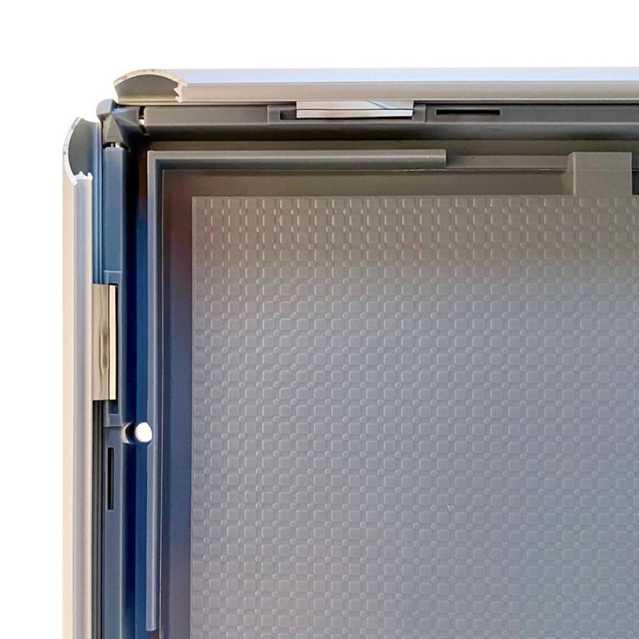 Opti snap frame, 25 mm, A2, silver