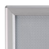 Photo snap frame, 14 mm, A5, silver, with support fitting #3