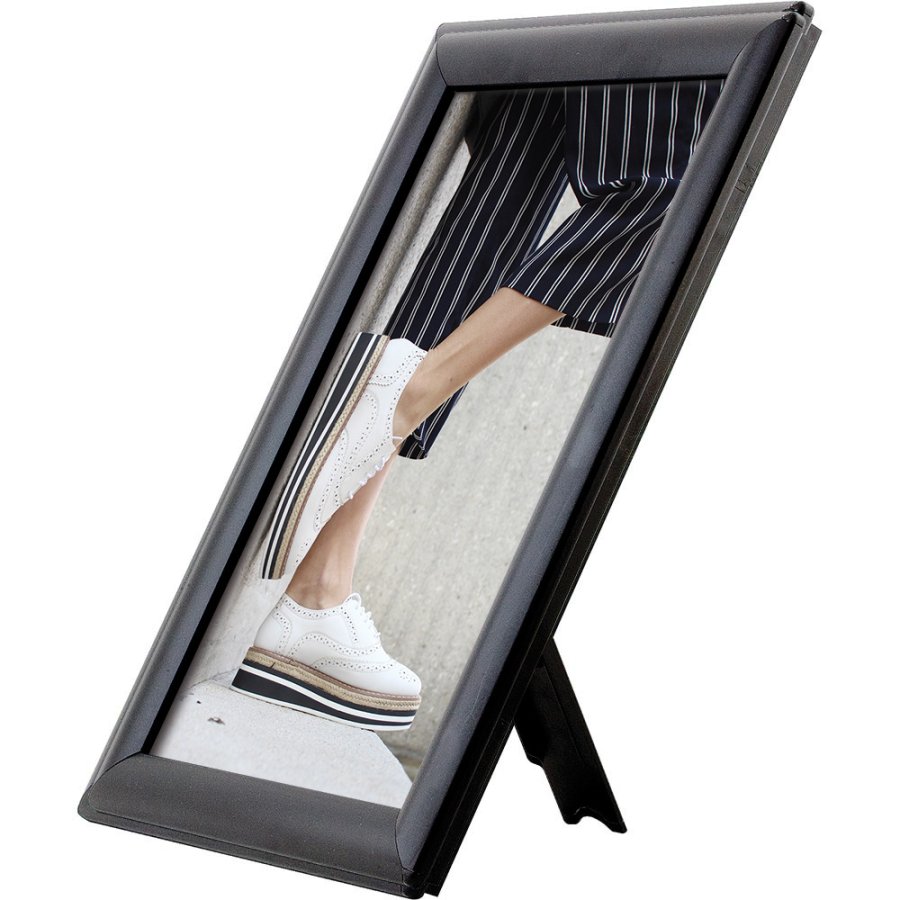 Photo snap frame, 25 mm, A4, black