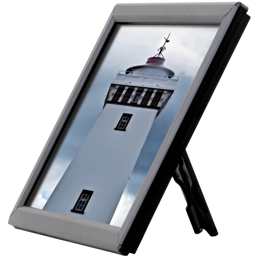 Opti Snap Frame, 14 mm, A5, black, with fitting support