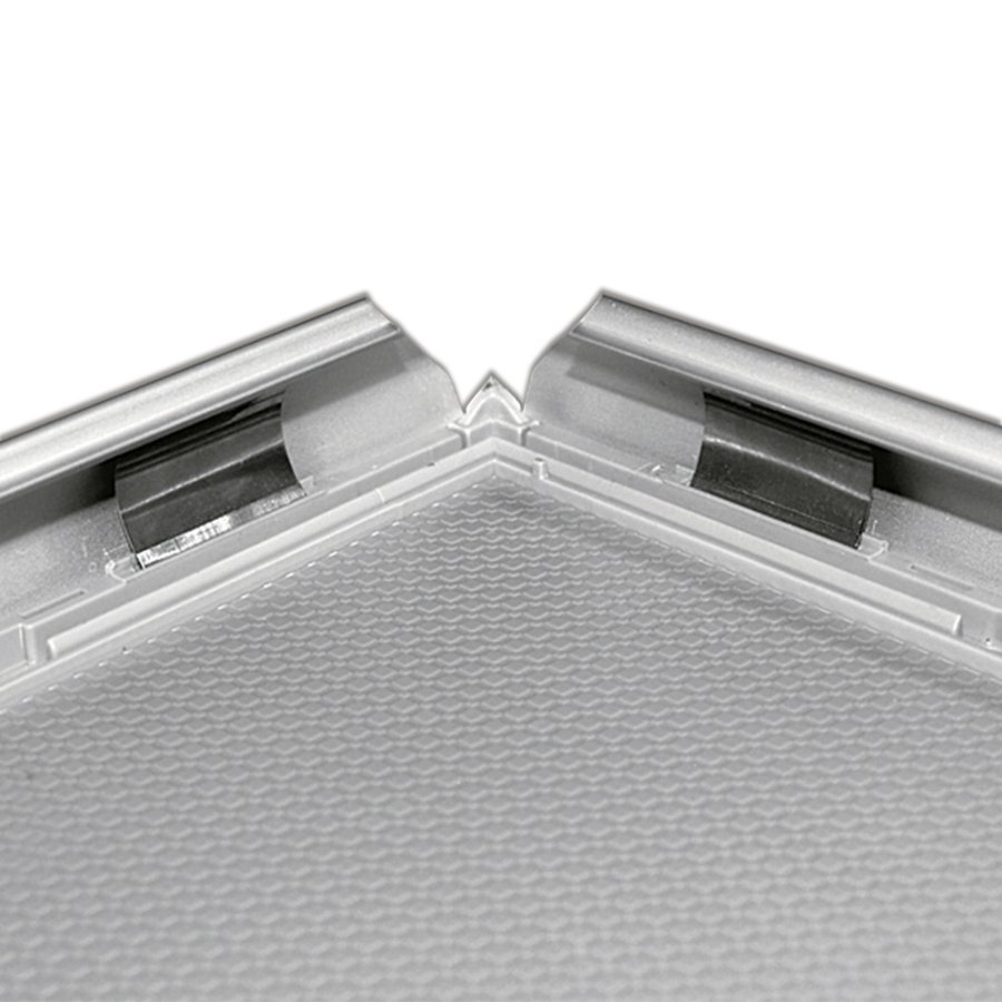 Opti snap frame, 25 mm, 50 x 70, silver