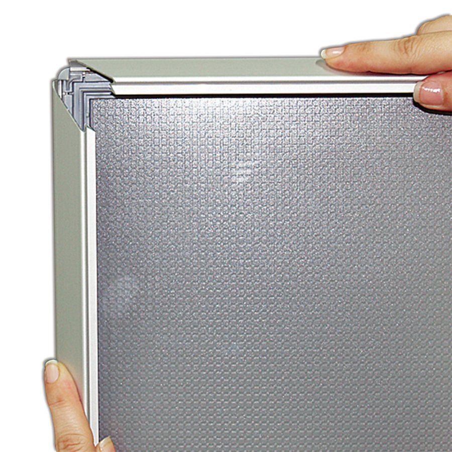 Opti snap frame, 32 mm, A1, silver