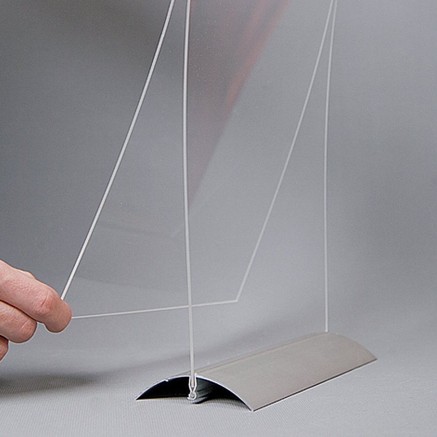 Swing Wing, vertical, alu base with A6 holder