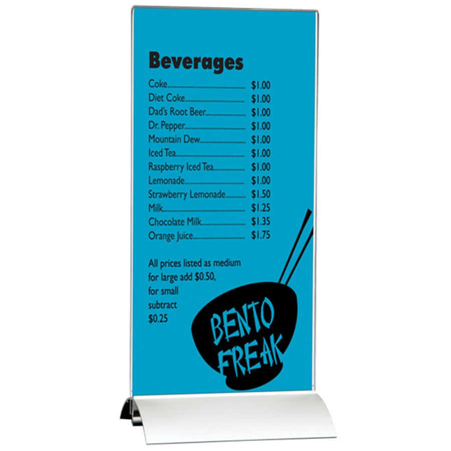 Swing Wing, vertical, alu base with M65 holder