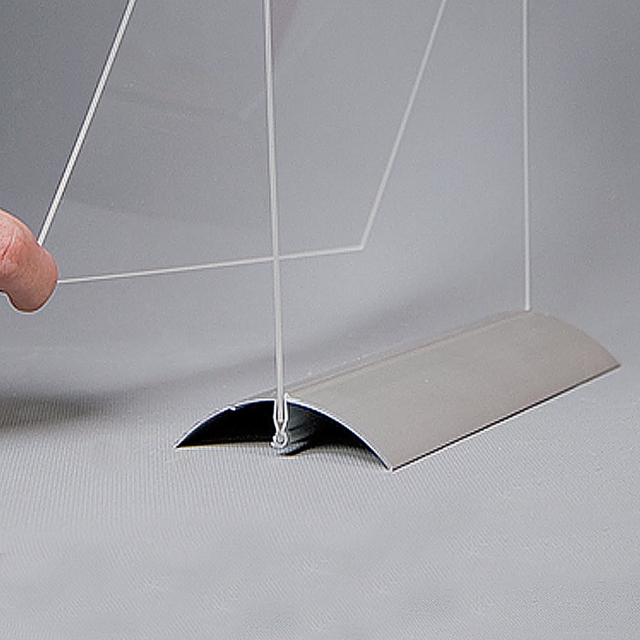 Swing Wing, horizontal, alu base with A7 acrylic holder