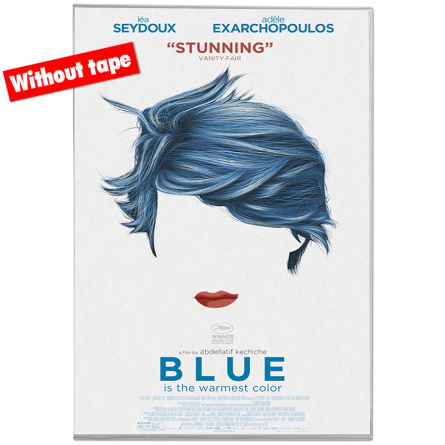 Acrylic Pocket for glass surfaces, Window U-pocket, Double-Sided, A4, Vertical (without tape)