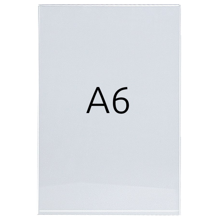 SwingWing, vertical  A6 acrylic pocket