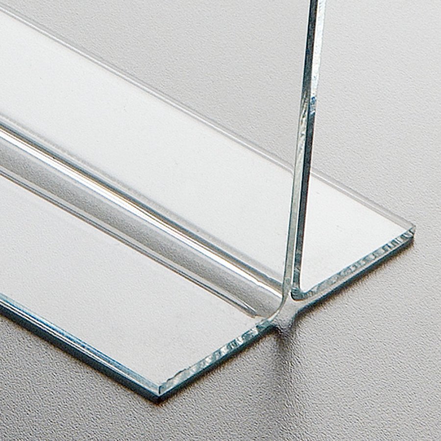T-Menuholder, horizontal A5 acrylic display
