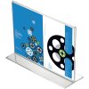 T-Menuholder, horizontal A3 acrylic display #1