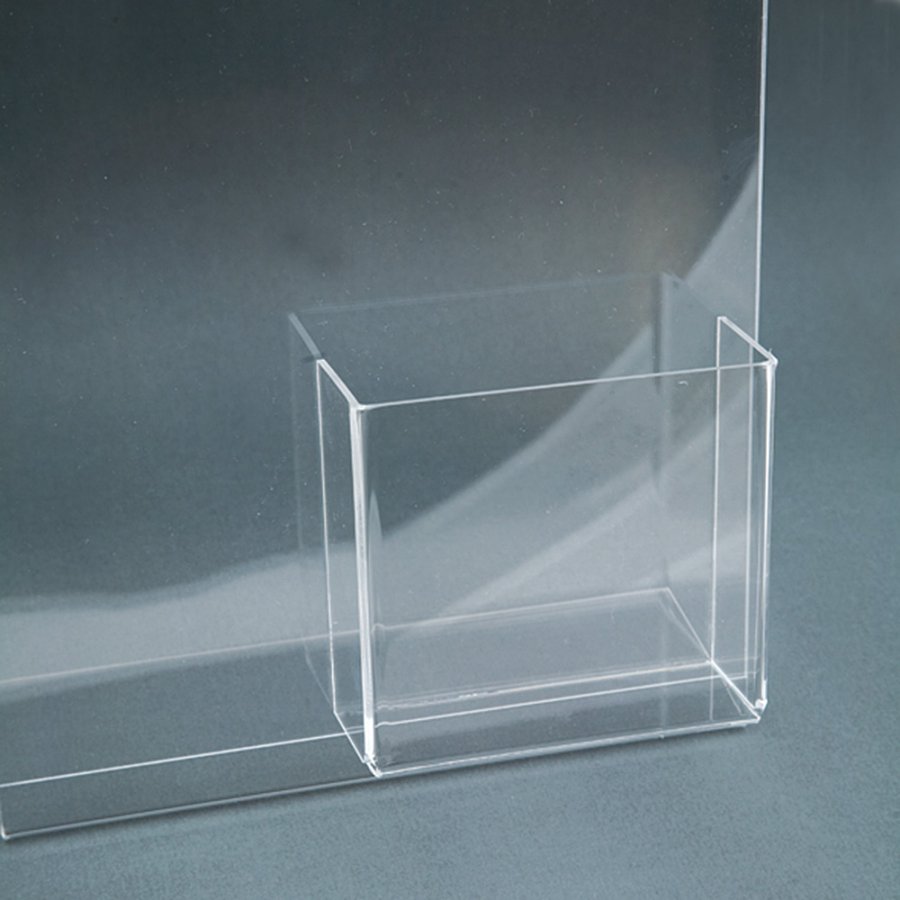 L-Menuholder with Front Pocket Horizontal A4