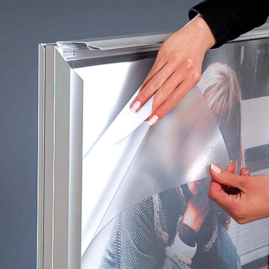 PET frontsheet 73x103 cm (72,9x102,9cm) without magnet