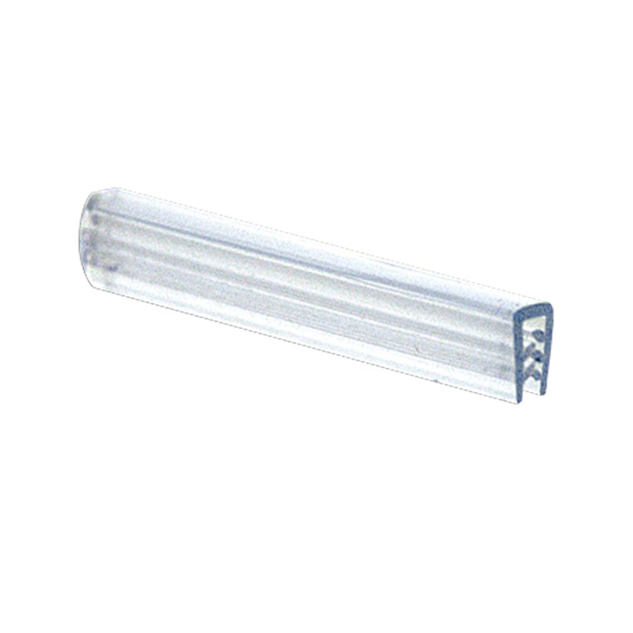 Plastic clamp profile 4cm. for Poster Hanger, Transparent