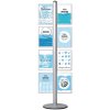 MULTISTAND 13  Double sided with 8 pcs. A4 Slide-in Vertical #1