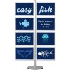 MULTISTAND 14  Double sided with 8 pcs. A3 Slide-in Horizontal #1