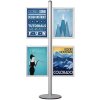 Free Standing Sign Holder, MultiStand, Double-Sided, 4 slide-in frames, B2 - 50 x 70 cm #1