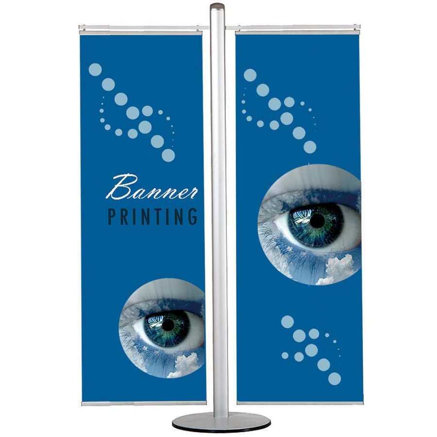 Banner Stand, MultiStand, Double-Sided, 2 banners, 50 cm
