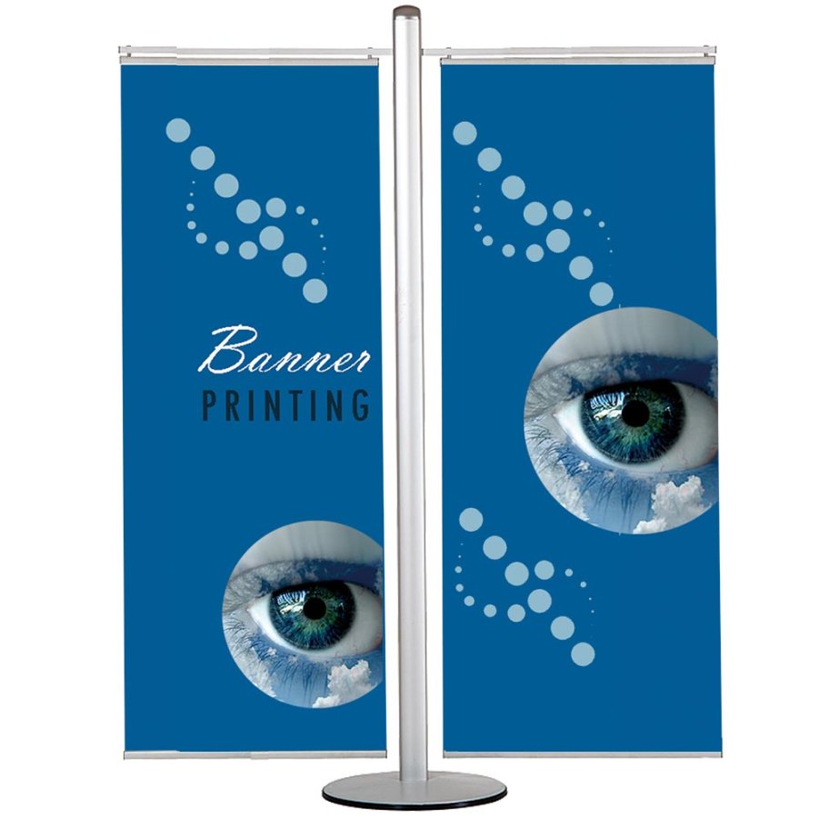 MULTISTAND 17  Double sided with 2 pcs. 60cm banner