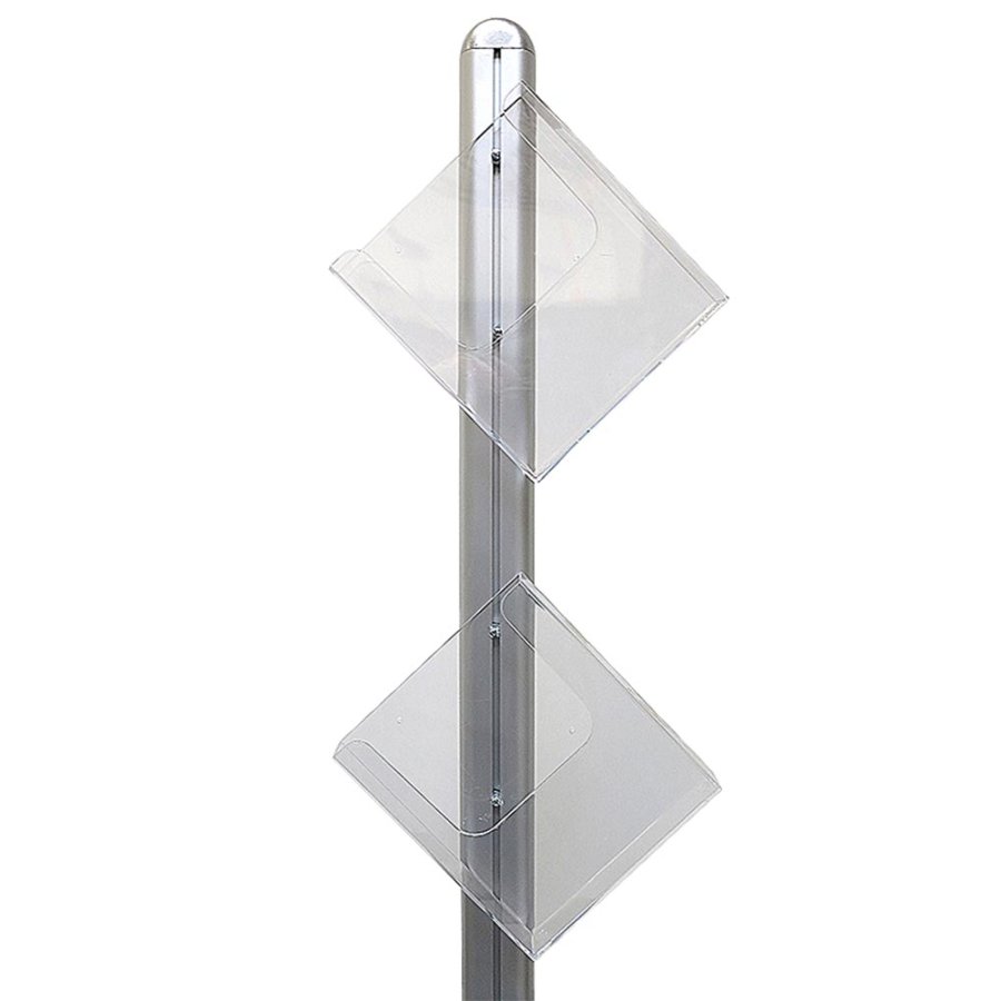 MULTISTAND 22 Double sided, 8 pcs. Tilted A4 Shelves