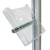MULTISTAND Acrylic brochure holder with alu fitting, M65 #1