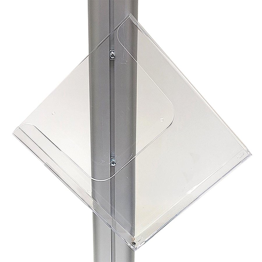 MULTISTAND Acrylic shelve, A4 Tilted position