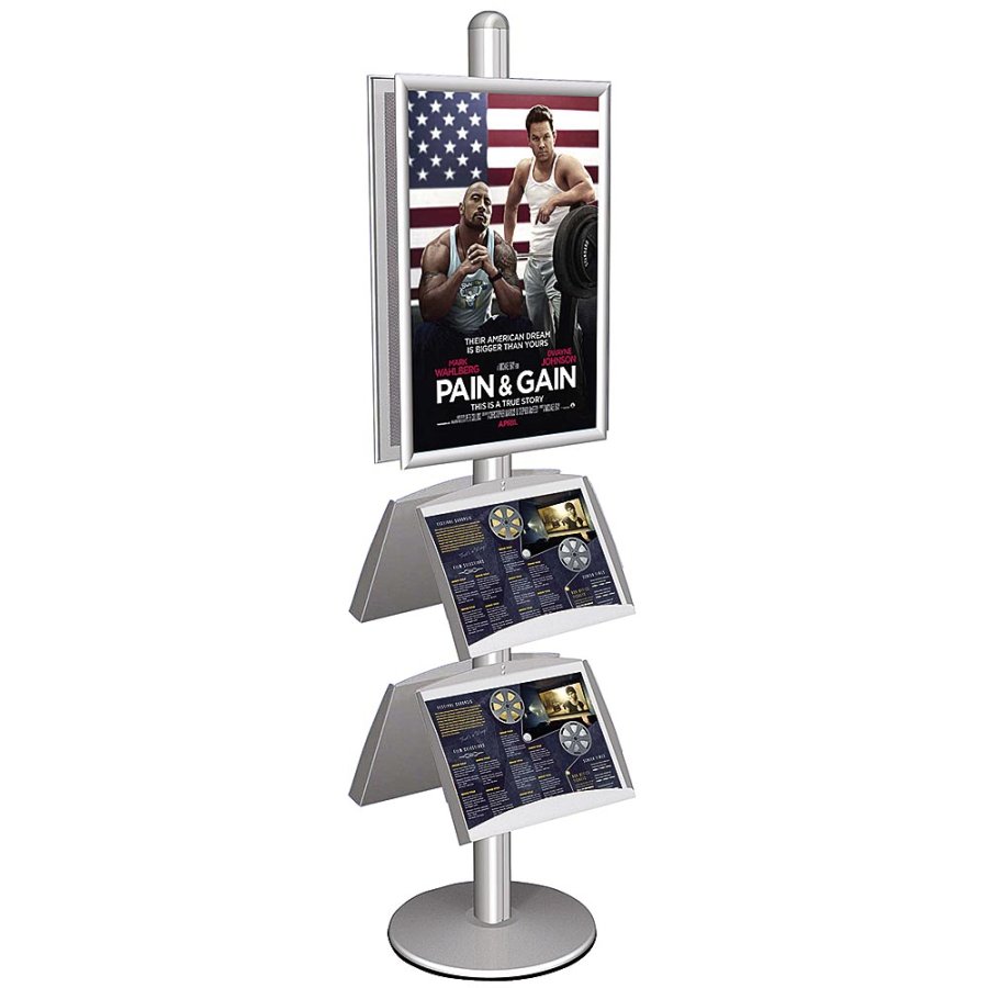 Multi Stand Steel shelf 2xA4