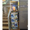 Free Standing Sign Holder, MultiStand, Double-Sided, 4 steel shelves, 2 Snap Frame, 60 x 85 cm #7