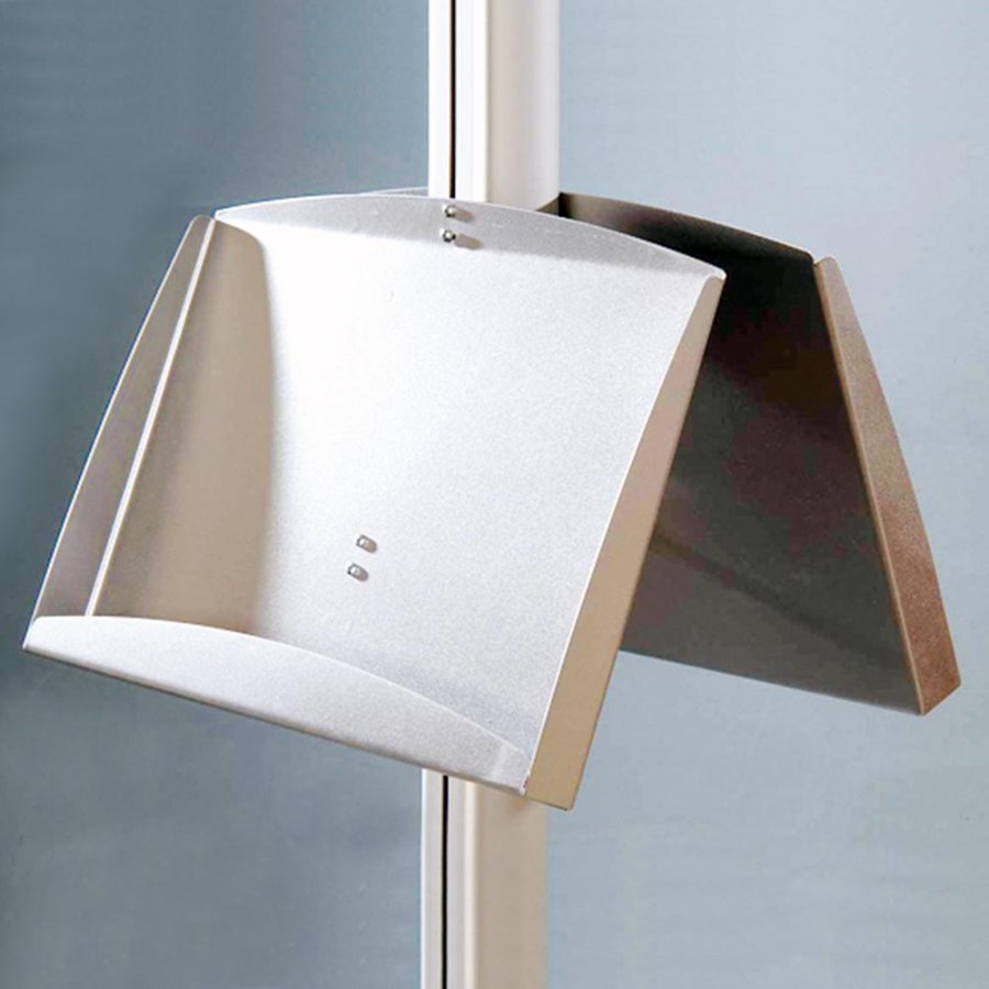 MULTISTAND 6 Doublesided 3 x steel shelve  Alu