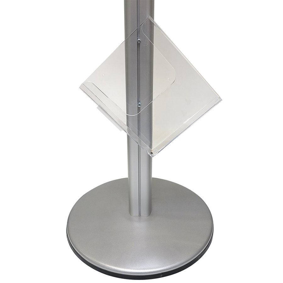 Multi Stand Wall Double, alu/silver