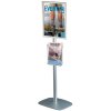 Mini Multistand 3 -Single sided A4 Snap Frame + A4 Brochure holder #1