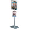 Mini Multistand 3 -Single sided A3 Snap Frame + A4 Brochure holder #1