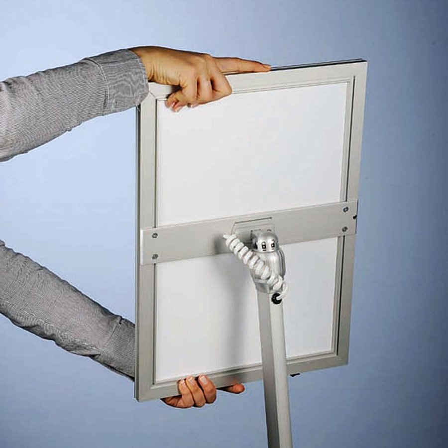 LED Adjustable Menuboard, A4 mitred