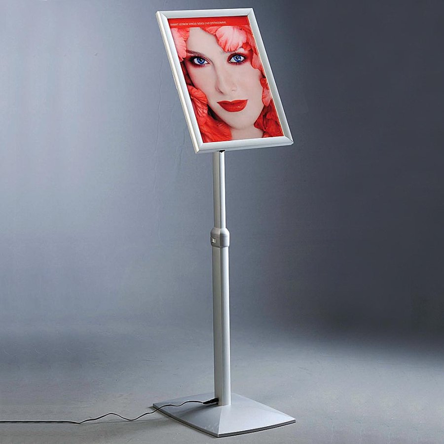 LED Adjustable Menuboard, A4 mitred