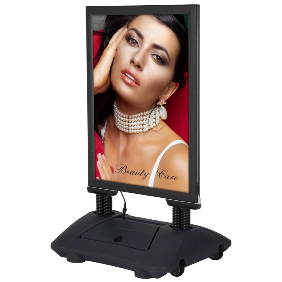 Wind-LED Pro Waterbase, black, A1, incl. battery