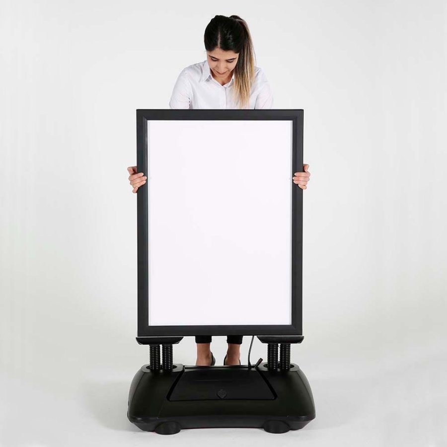 Wind-LED Pro Waterbase, black, A1, incl. battery