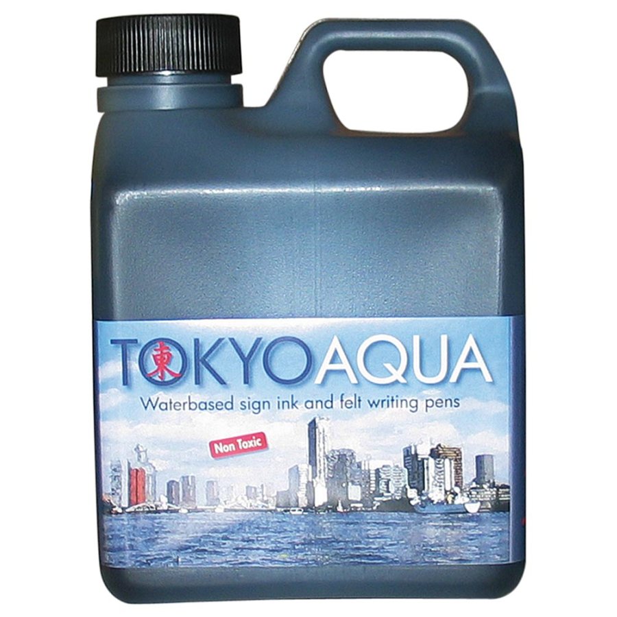 TOKYO AQUA ink 1 ltr. black