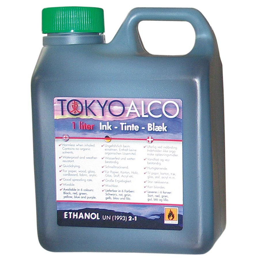 TOKYO ALCO ink green