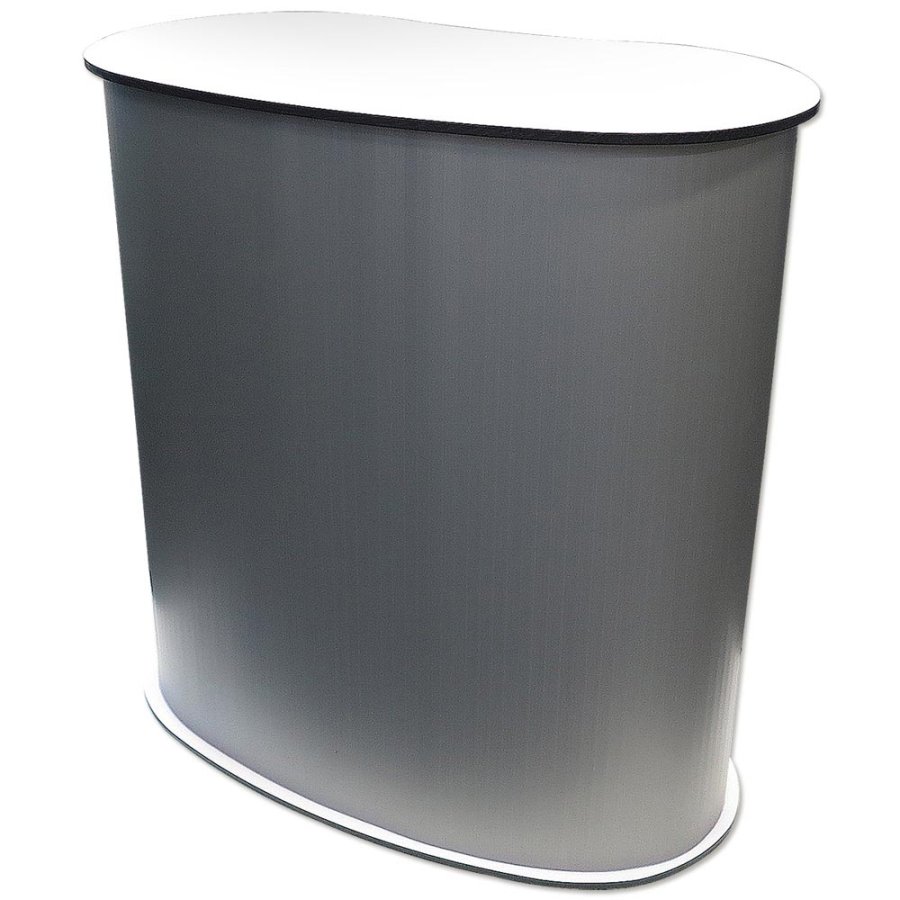 Panel Counter Curved, with black/white plates and 2 bags