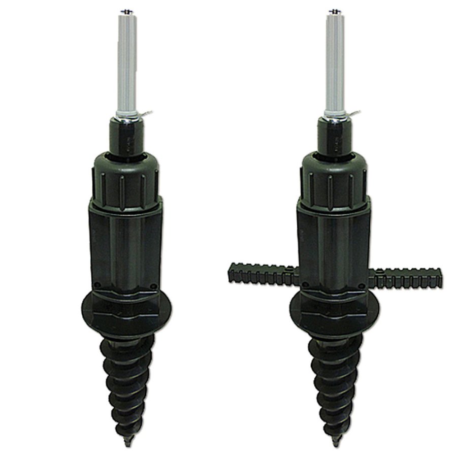 Screw Flag Base  (for Outdoor flag poles)