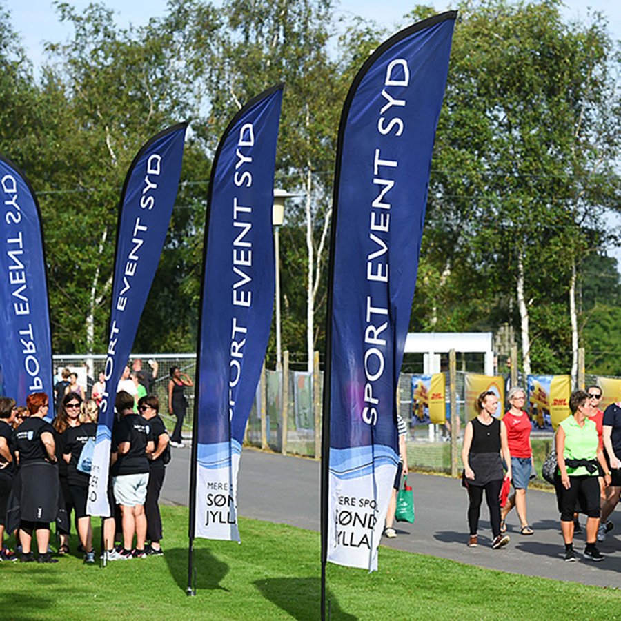 Outdoor Bow Flag, pole, medium