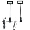 LED spots, black, 15 W, 2 pcs. for Pop-up Wall #1