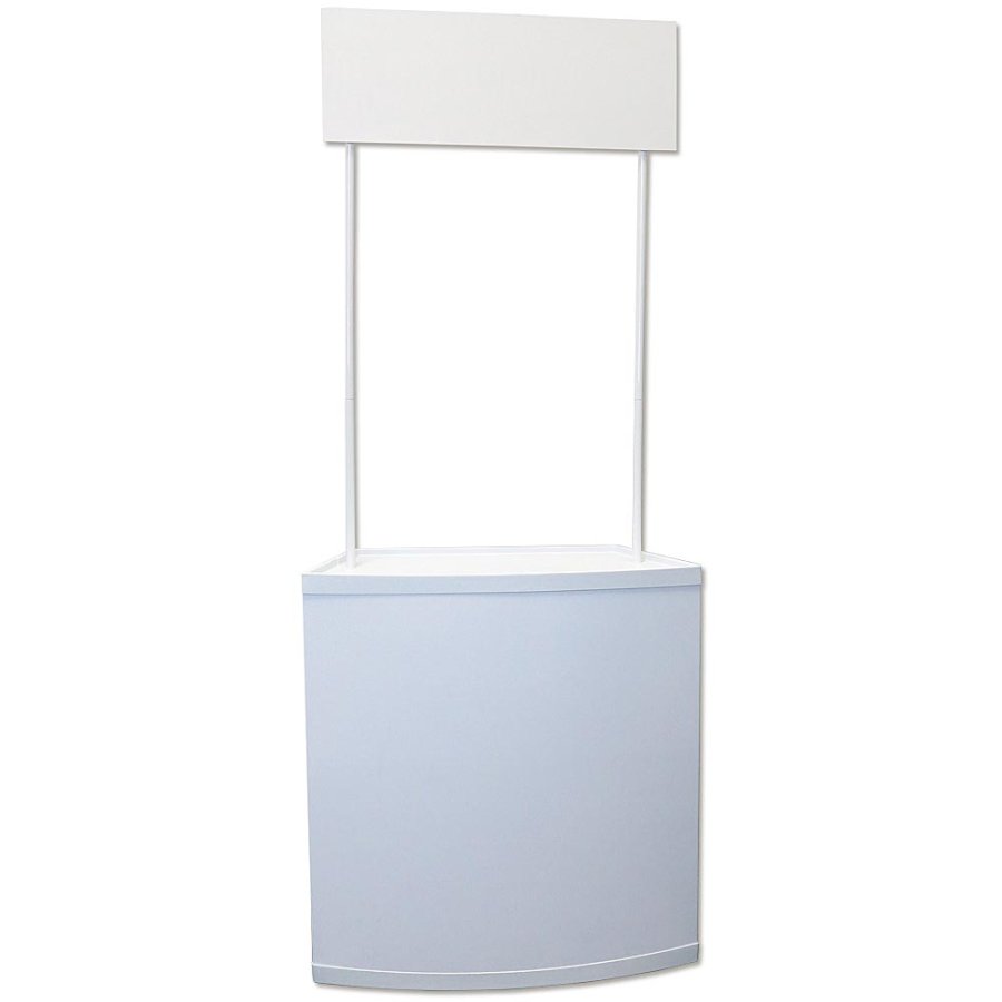 Demo Counter with Logotop, white