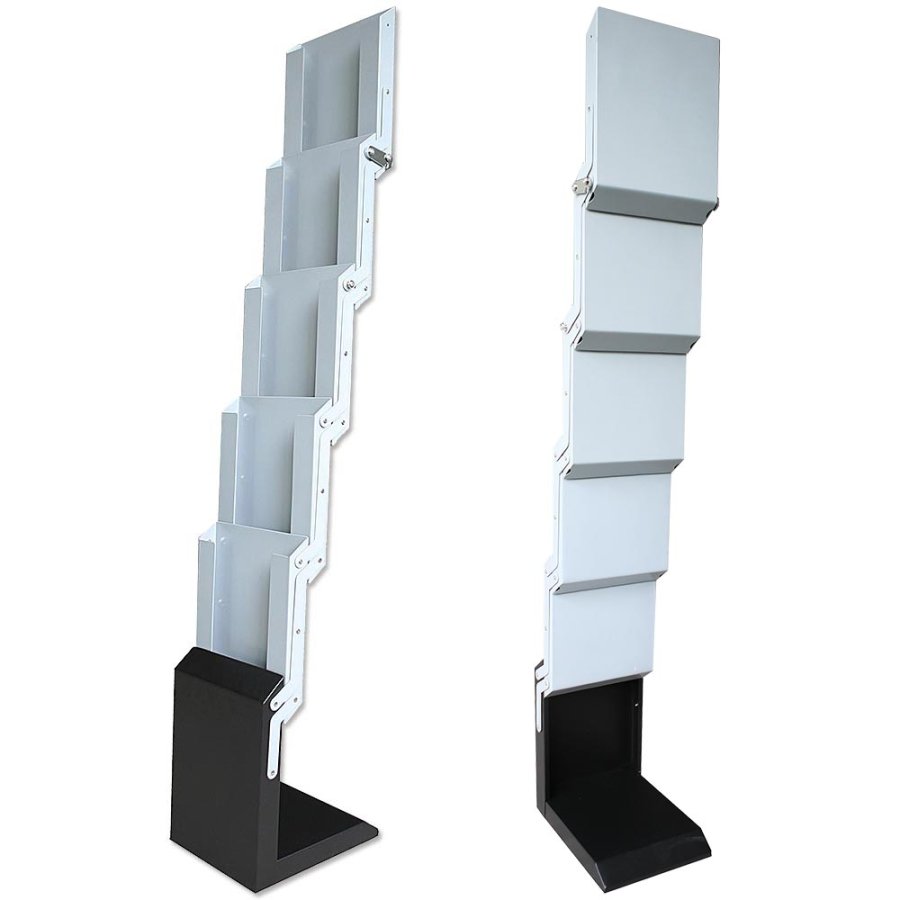 QUICK BROCHURE STAND 5xA4 w/bag