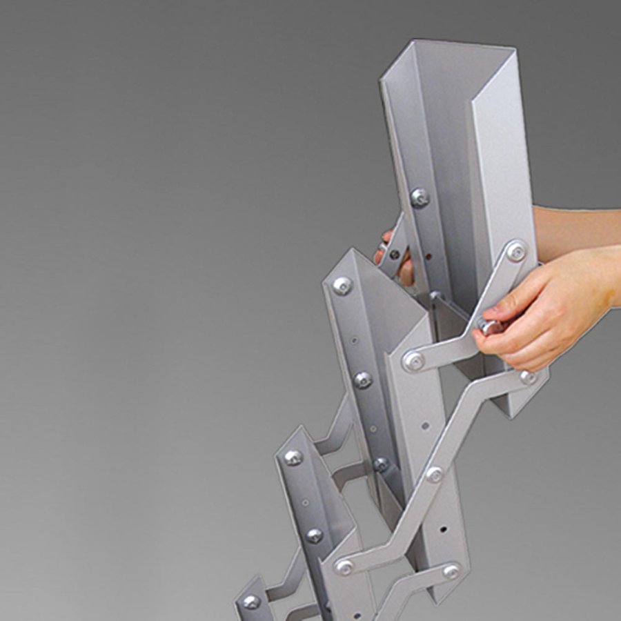 QUICK BROCHURE STAND 5xA4 w/bag